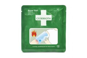 Żel na oparzenia Cederroth Burn Gel Dressing, kompres 20x20 cm