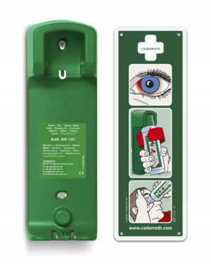 Uchwyt ścienny na płukankę Cederroth, 500 ml